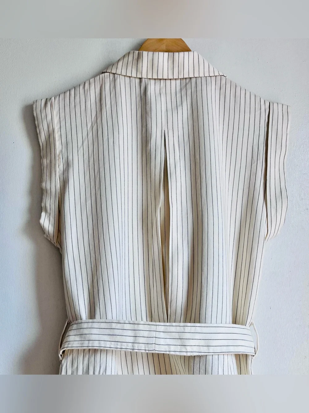 RAG & BONE Helena Stripe Linen Blend Shirtdress - Picture 14 of 16